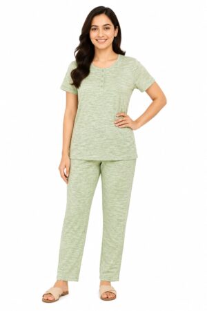 Green Top & Pant Set